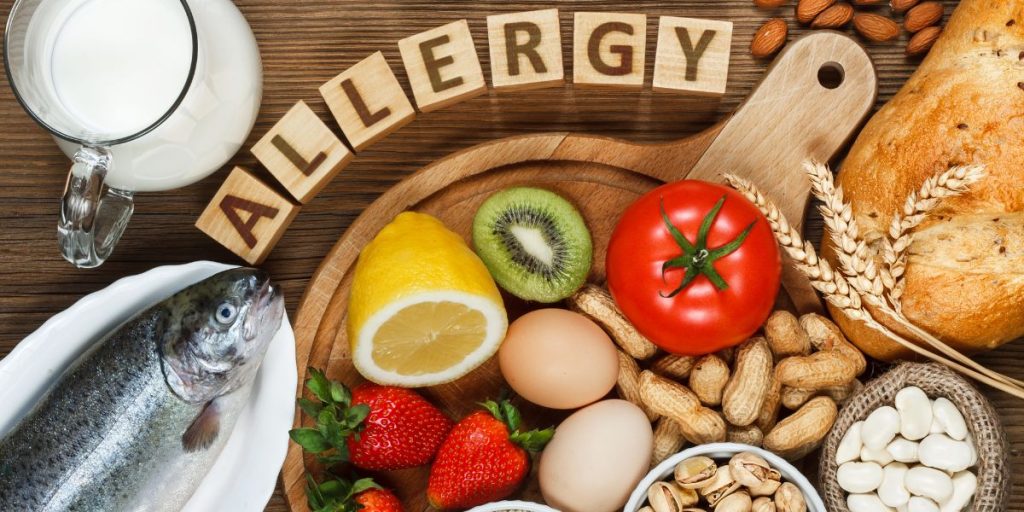 nourritures sains pour les gens ayant des allergies